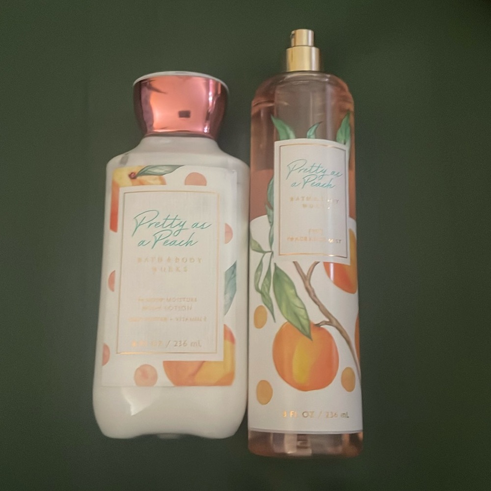 Pretty as a peach partial set